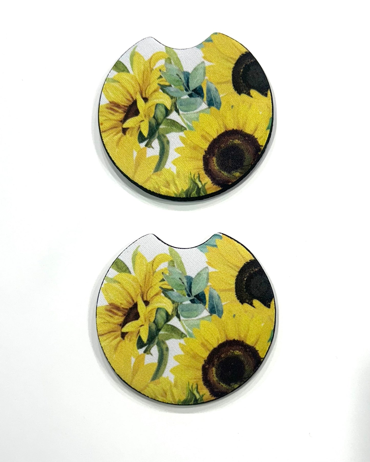 Sunflowers Car Coasters