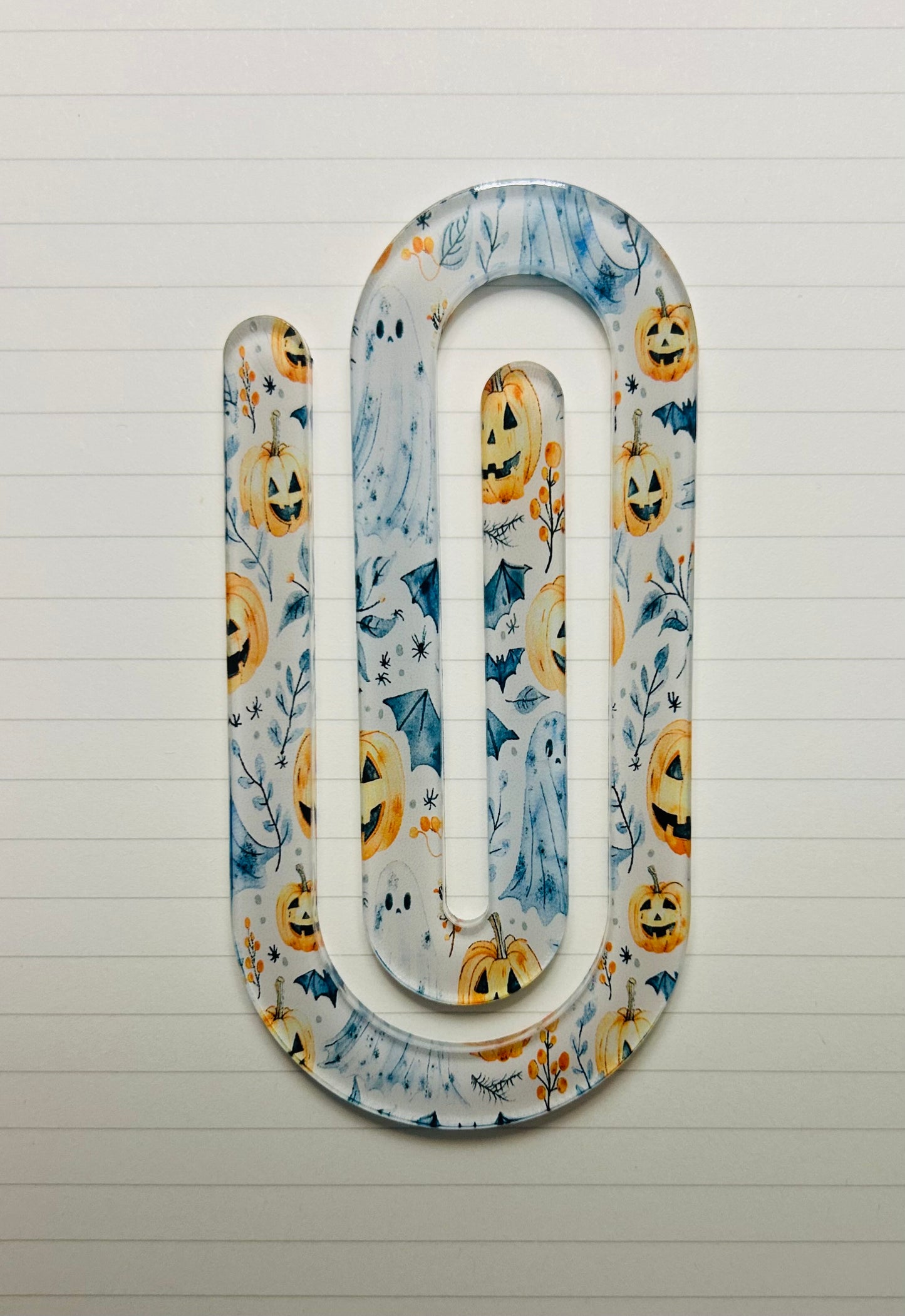 Pastel Pumpkins Jumbo Paperclip