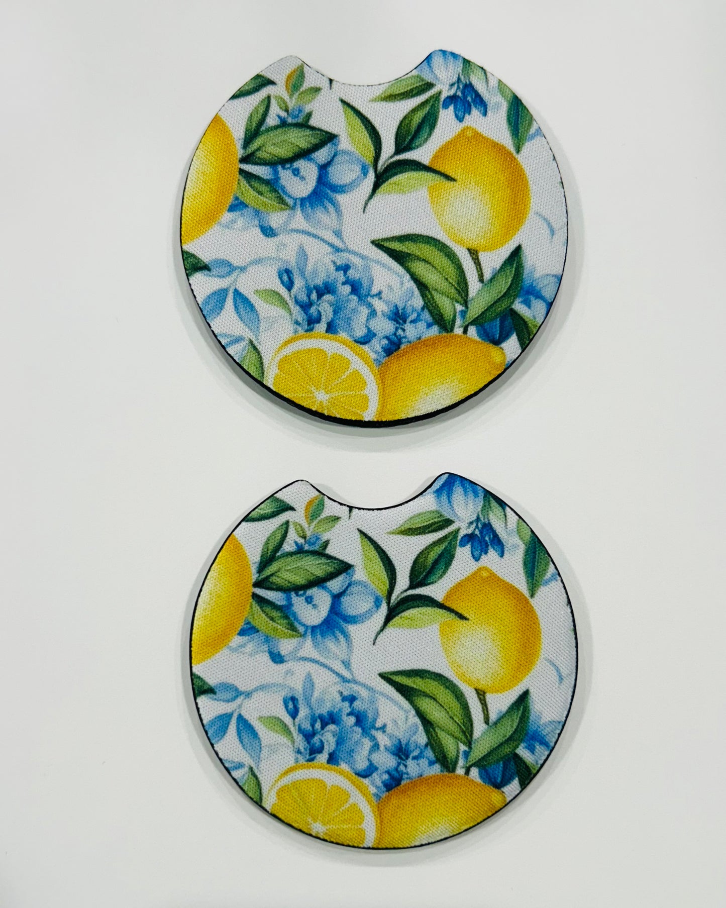 Lemon Car Coasters