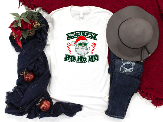 Santa's Favorite HoHoHo Tee