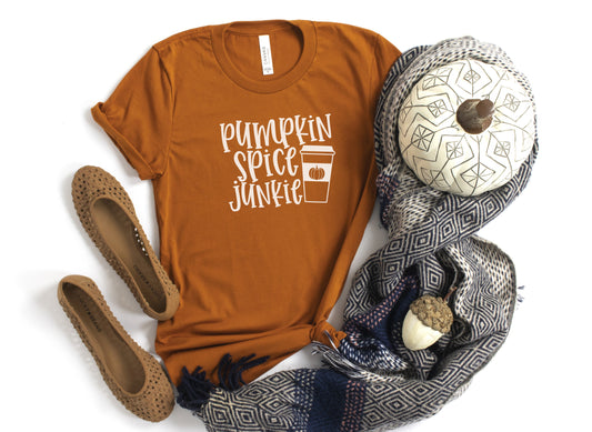 Pumpkin Spice Junkie Tee