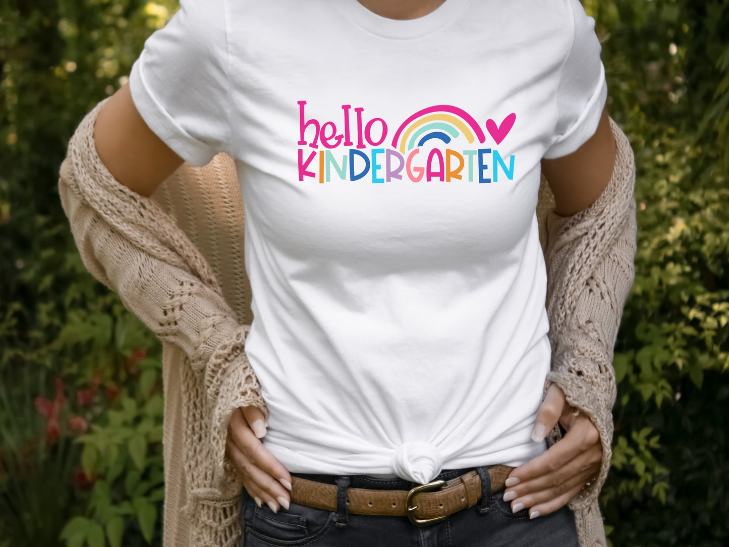 Hello Kindergarten Tee