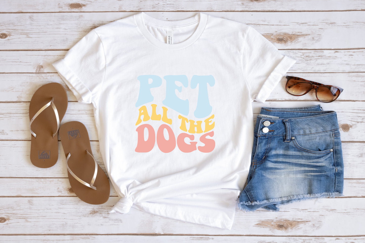 Pet all the Dogs Tee