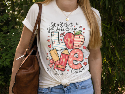 Teacher Love Tee
