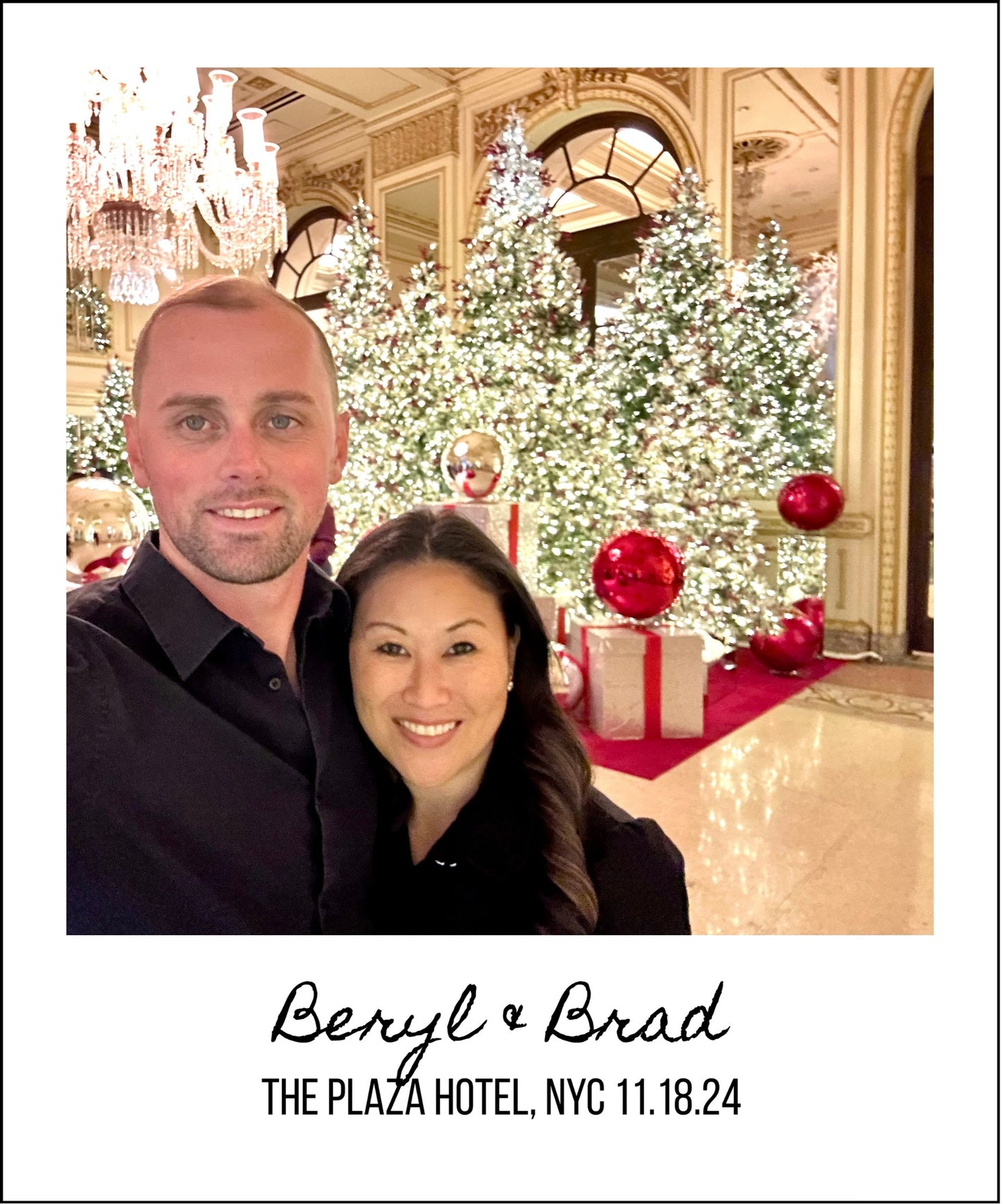 Personalized Polaroid Photo Magnet