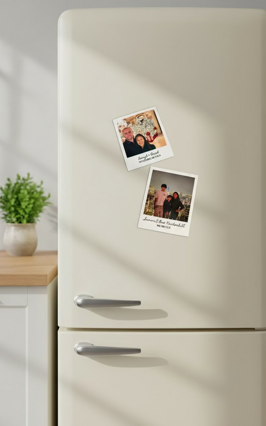 Personalized Polaroid Photo Magnet