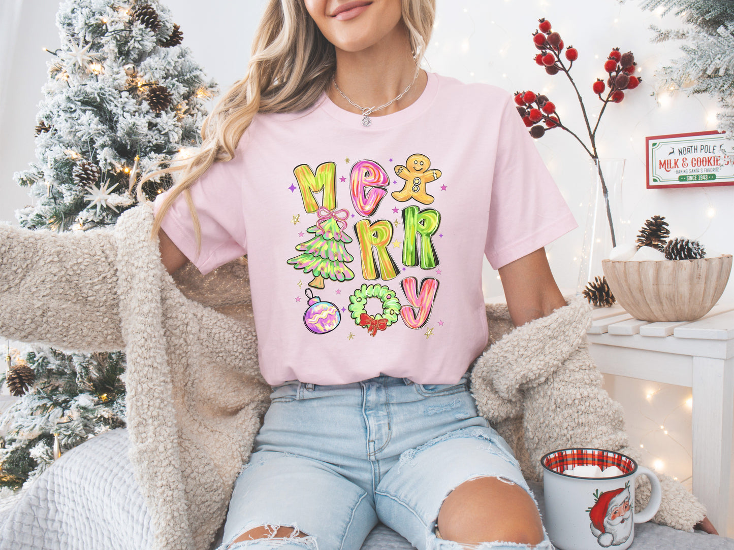 Merry Pastel Tee