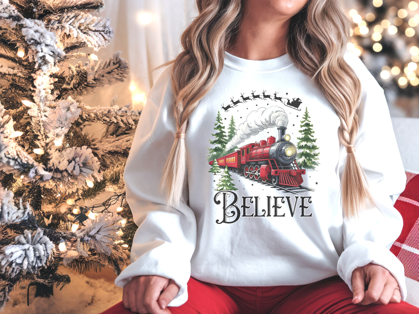 Polar Express Believe Sweatshirt
