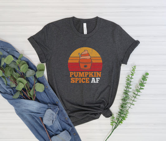 Pumpkin Spice AF Tee