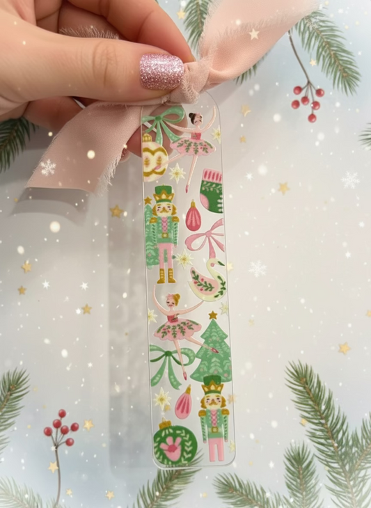 Nutcracker Acrylic Bookmark
