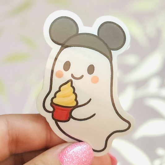 Disney Dole Whip Ghost Sticker