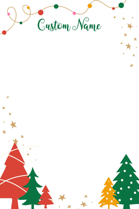 Twinkle Tree Notepad