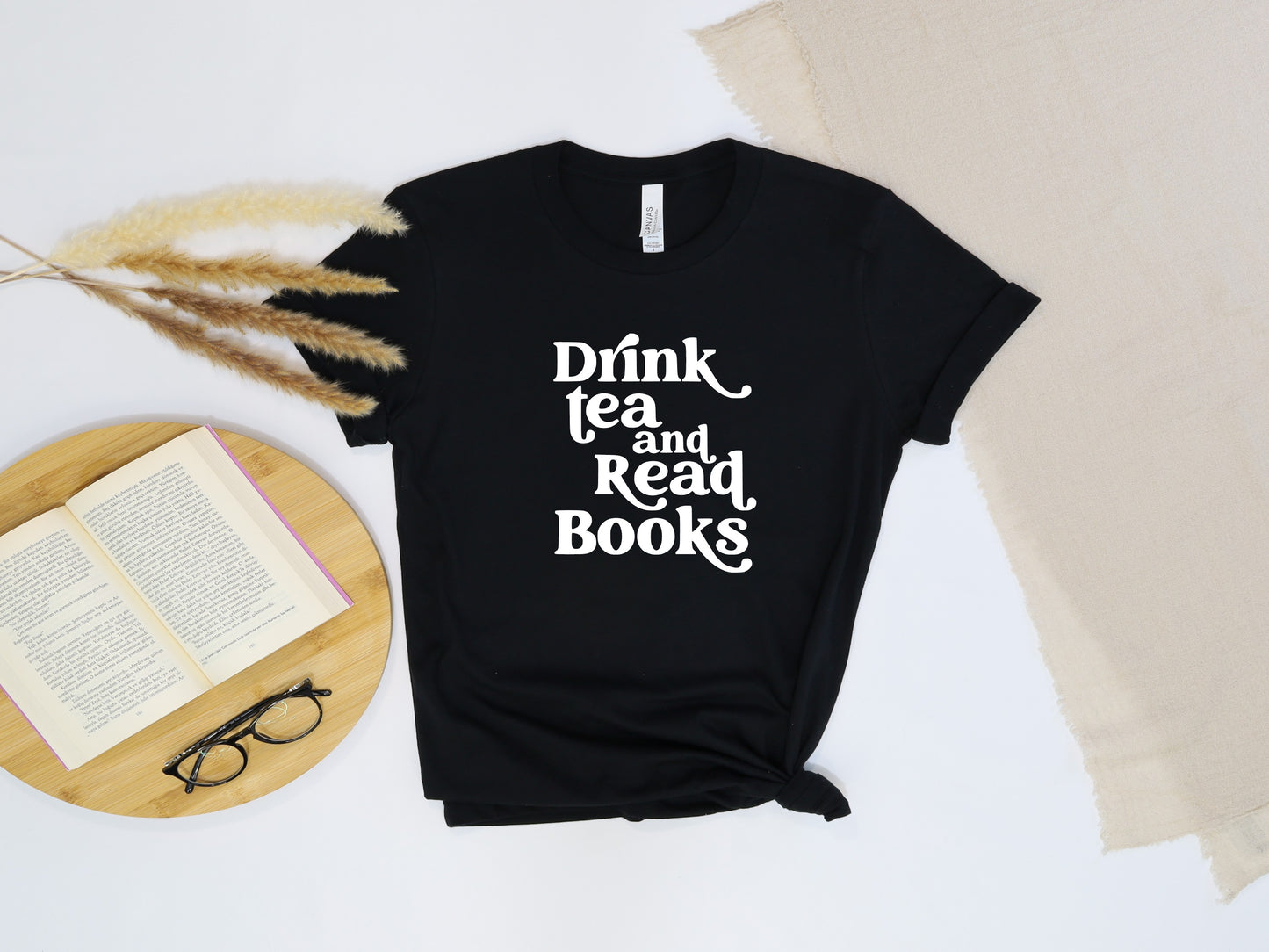 Drink Tea and Read Books Tee