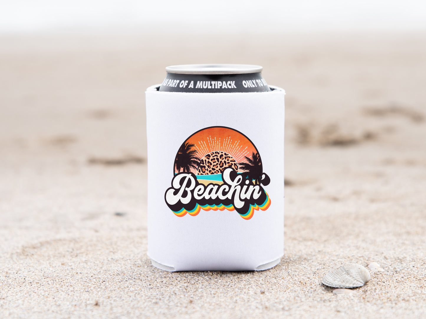 Beachin' Soft Can Koozie