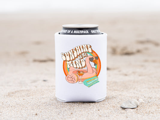 Sunshine on My Mind Soft Can Koozie